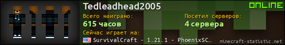 Юзербар 560x90 для Tedleadhead2005