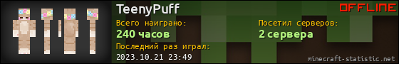 Юзербар 560x90 для TeenyPuff