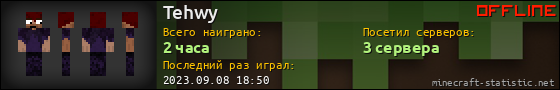 Юзербар 560x90 для Tehwy