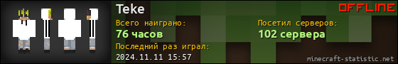Юзербар 560x90 для Teke