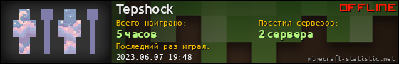 Юзербар 560x90 для Tepshock
