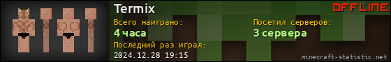 Юзербар 560x90 для Termix