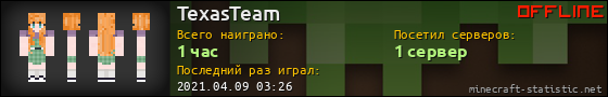 Юзербар 560x90 для TexasTeam