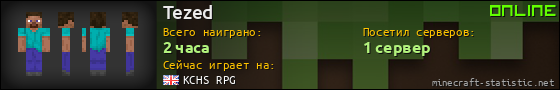 Юзербар 560x90 для Tezed