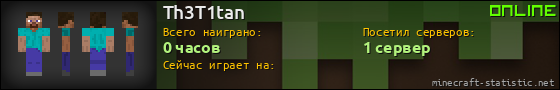 Юзербар 560x90 для Th3T1tan