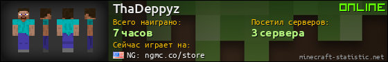Юзербар 560x90 для ThaDeppyz