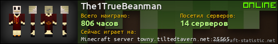 Юзербар 560x90 для The1TrueBeanman