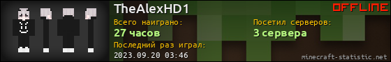 Юзербар 560x90 для TheAlexHD1