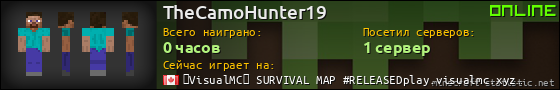 Юзербар 560x90 для TheCamoHunter19