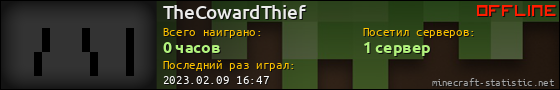 Юзербар 560x90 для TheCowardThief