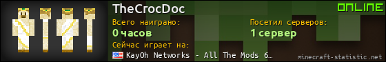 Юзербар 560x90 для TheCrocDoc