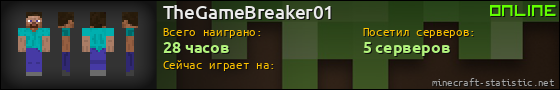 Юзербар 560x90 для TheGameBreaker01