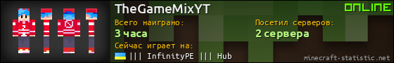 Юзербар 560x90 для TheGameMixYT