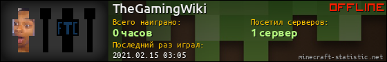 Юзербар 560x90 для TheGamingWiki