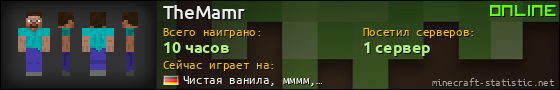 Юзербар 560x90 для TheMamr