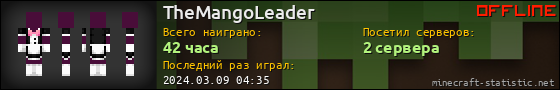 Юзербар 560x90 для TheMangoLeader