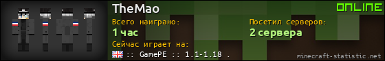 Юзербар 560x90 для TheMao