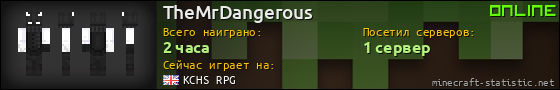 Юзербар 560x90 для TheMrDangerous