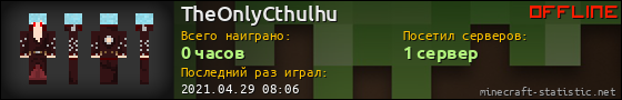 Юзербар 560x90 для TheOnlyCthulhu