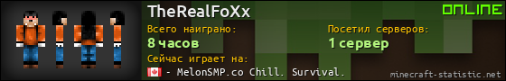 Юзербар 560x90 для TheRealFoXx