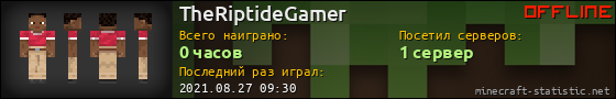 Юзербар 560x90 для TheRiptideGamer