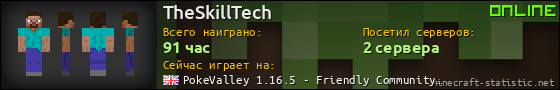 Юзербар 560x90 для TheSkillTech