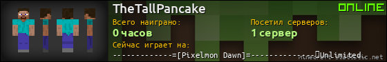 Юзербар 560x90 для TheTallPancake