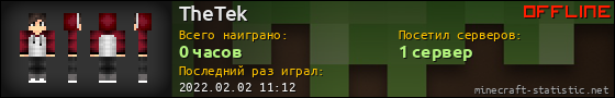 Юзербар 560x90 для TheTek