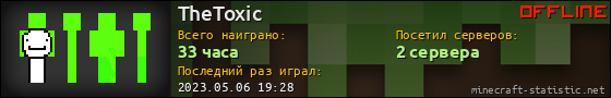 Юзербар 560x90 для TheToxic
