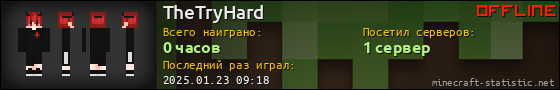 Юзербар 560x90 для TheTryHard