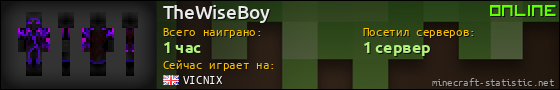 Юзербар 560x90 для TheWiseBoy