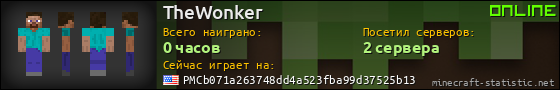 Юзербар 560x90 для TheWonker