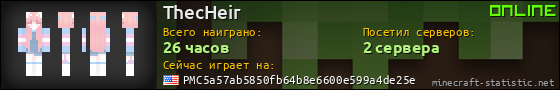 Юзербар 560x90 для ThecHeir