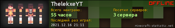 Юзербар 560x90 для ThelekxeYT