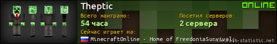 Юзербар 560x90 для Theptic