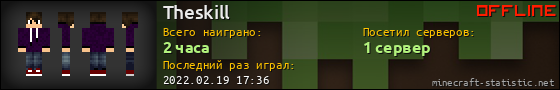 Юзербар 560x90 для Theskill