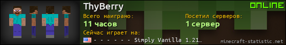 Юзербар 560x90 для ThyBerry