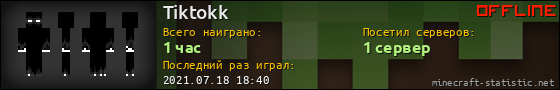 Юзербар 560x90 для Tiktokk