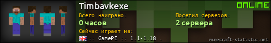 Юзербар 560x90 для Timbavkexe