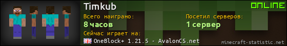 Юзербар 560x90 для Timkub