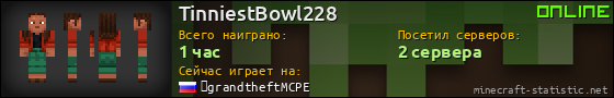 Юзербар 560x90 для TinniestBowl228