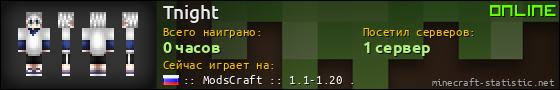 Юзербар 560x90 для Tnight