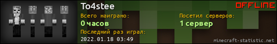Юзербар 560x90 для To4stee