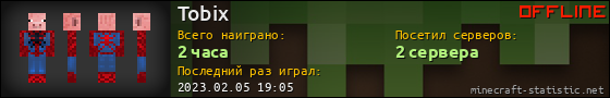 Юзербар 560x90 для Tobix