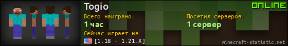 Юзербар 560x90 для Togio
