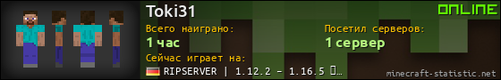 Юзербар 560x90 для Toki31