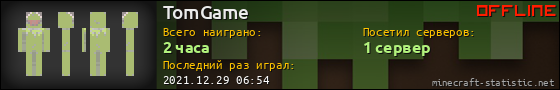 Юзербар 560x90 для TomGame