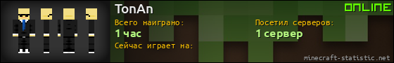Юзербар 560x90 для TonAn