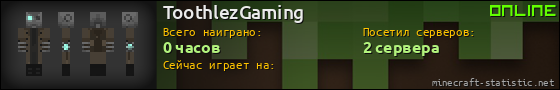 Юзербар 560x90 для ToothlezGaming