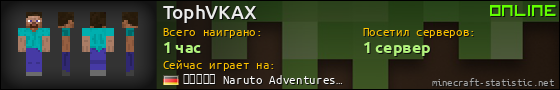 Юзербар 560x90 для TophVKAX